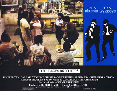 The Blues Brothers Vintage Lobby Card 7 Dan Aykroyd John Belushi Aretha Franklin Moviemem