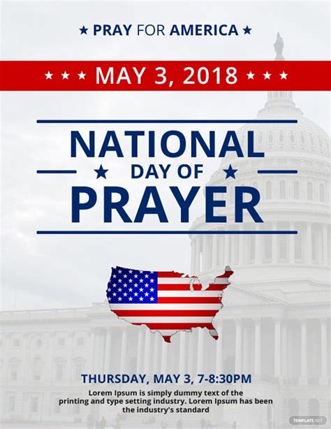 National Day Of Prayer Template In Apple Pages Imac Free Download