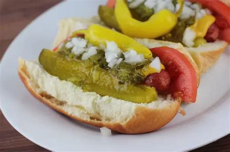 Chicago Style Hot Dog Recipe Cullys Kitchen