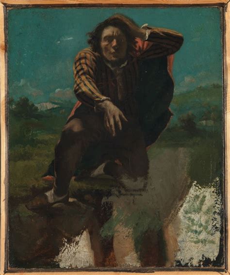 Selbstbildnis Am Abgrund Gustave Courbet Als Kunstdruck Oder
