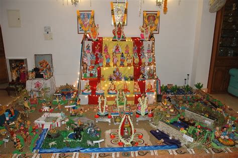 The golu is usually arranged by the women of the house, with the tags: The Story of Dolls: Golu theme: "It Happened Along The ...