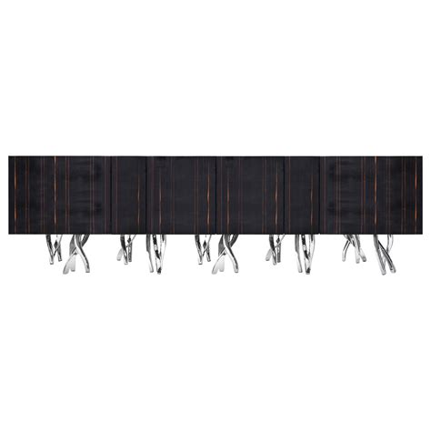 Extreme Long High Gloss Credenza By Veranneman For Sale At 1stdibs