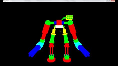 3d Animated Robot Opengl Mini Projects Preview Version Youtube