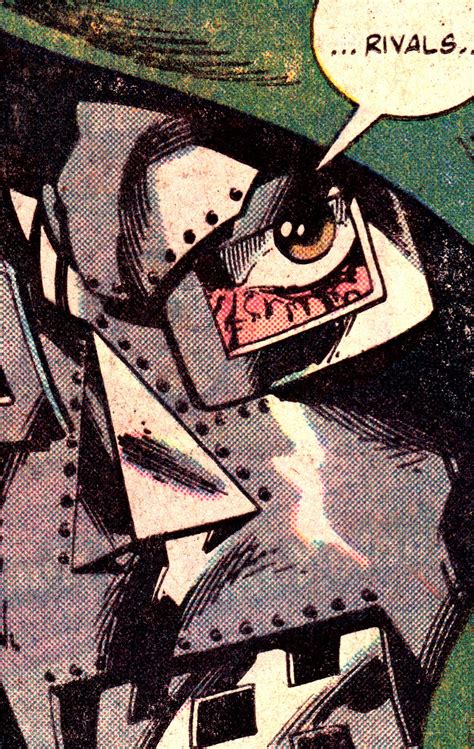 Doctor Doom From Fantastic Four 258 By John Byrne Pop Art Comic
