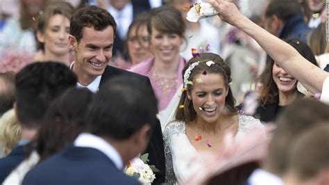 A white wedding car brought ms sears to the back of dunblane cathedral, out of sight of. Andy Murray weds Kim Sears: 'Royal wedding of Scotland ...