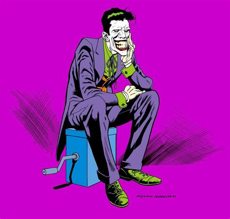 The Joker By Kevin Nowlan Noveno Arte Arte
