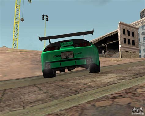 It comes with a safe official offline installer for gta san andreas. Toyota Supra ZIP style para GTA San Andreas