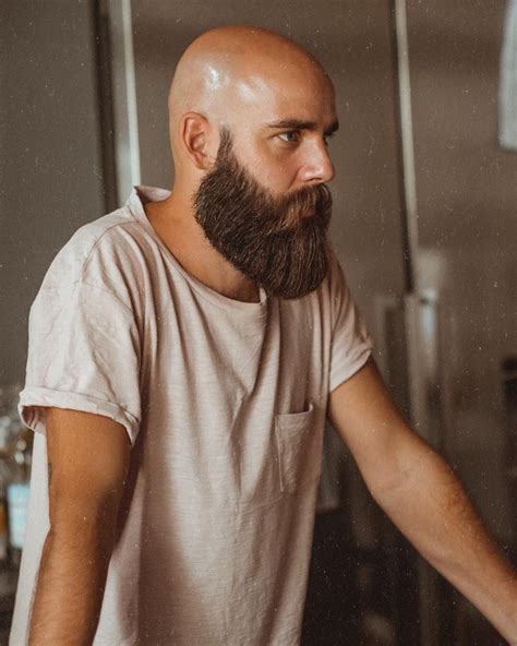 Barbe Hairandbeardstyles Barbe Bald Men With Beards Beard Styles