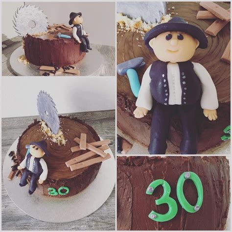 „mein papa liest vor … und meine mama auch! 7 »zum geburtstag viel glück, zum geburtstag viel glück.« »schnell, frippe, stell mehr teller und gläser auf den tisch«, sagt kasimir. Torte Fondant Zimmermann Geburtstag Holz Säge Birthdaycake ...