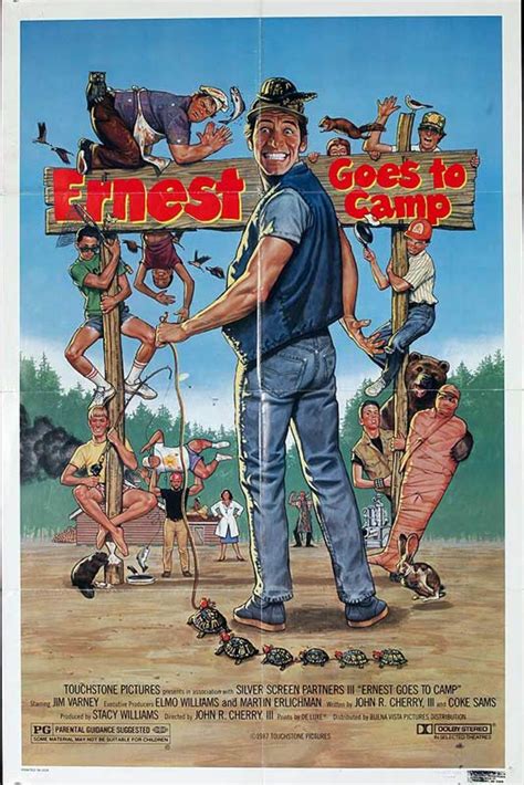 Ernest Goes To Camp Original American One Sheet Movie Poster David