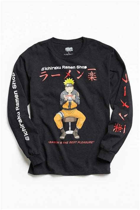 Urban Outfitters Ichiraku Ramen Shop Long Sleeve Tee Naruto T Shirt
