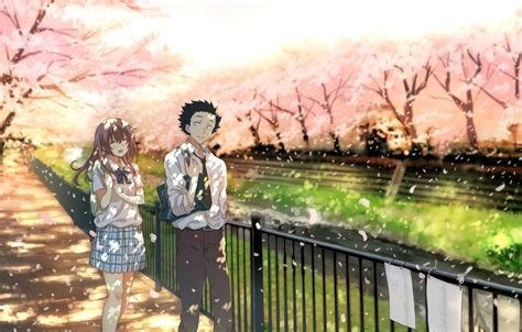 Wallpaper anime, guy, tears, crying, 2016, you no katachi, a. 39+ A Silent Voice Wallpapers on WallpaperSafari