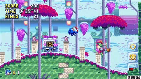 Sonic Mania Soundtrack Blossom Haze Press Garden Zone Act 2 Youtube
