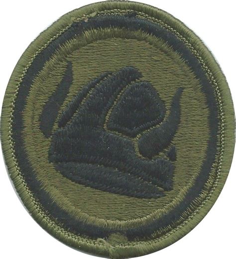 47th National Guard Division Subdued Embroidered Us Army Shoulder