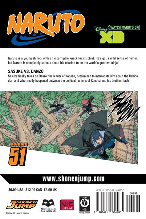 Couvertures Images Et Illustrations De Naruto Tome 51 Sasuke Vs