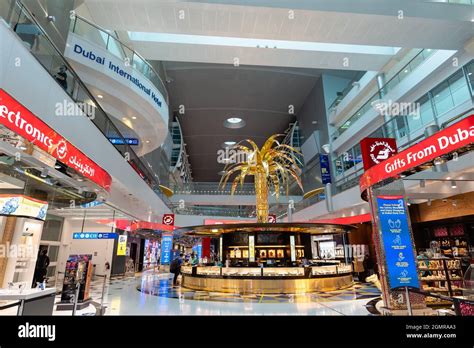 Dubai Uae September 2021 Dubai International Airport Architecture