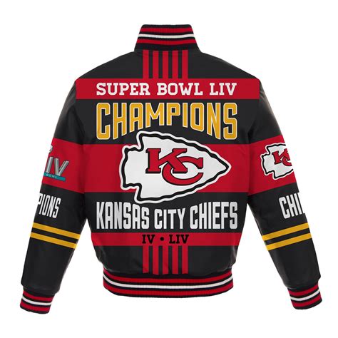 Kansas City Chiefs Super Bowl Liv Champions All Lambskin Leather Jacket