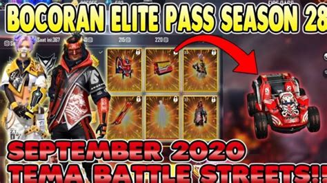 Season 28elite Pass In Free Fire 2020 September Elite Pass In Free