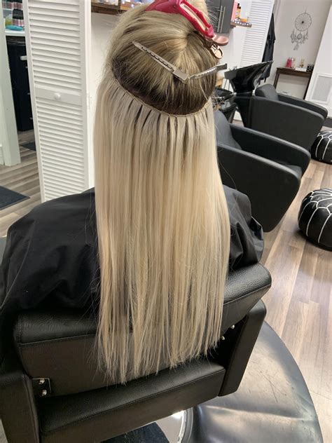 Hotheads hair extension hand tied wefts 18 premium: - hand-tied extension installation $200 Prices listed are ...