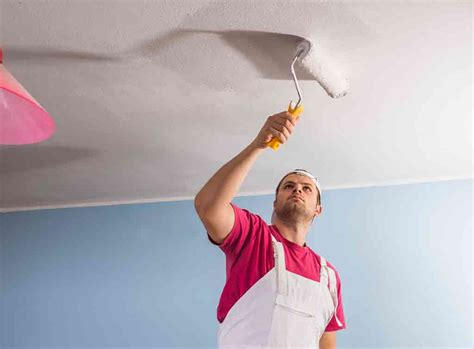 How To Paint A Ceiling By Roller And Brush Checkatrade