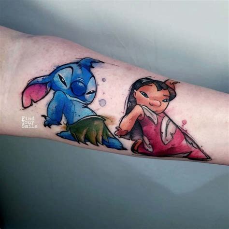 Lilo And Stitch Tattoo Best Tattoo Ideas Gallery