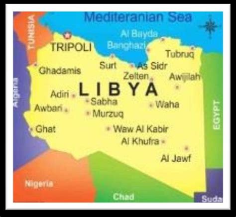 Map Of Benghazi Libya Download Scientific Diagram