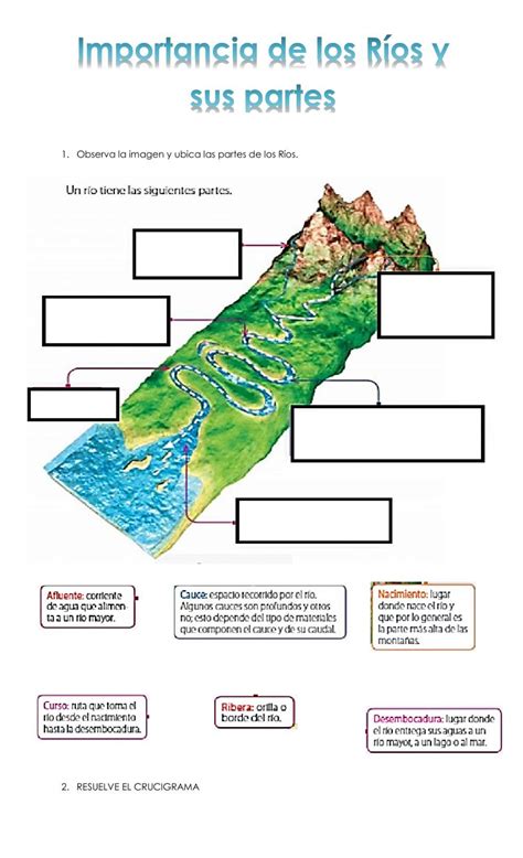 Los Rios Ficha Interactiva Y Descargable Puedes Hacer Los Ejercicios