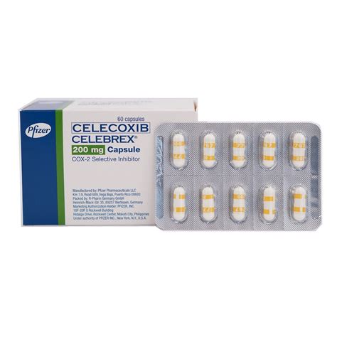 Celebrex Celecoxib 200 Mg 1 Capsule [prescription Required] Watsons Philippines