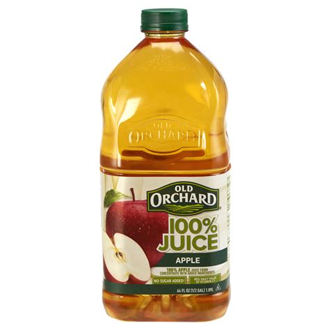 Old Orchard 100 Apple Juice 64 Oz Apple Juice Meijer Grocery