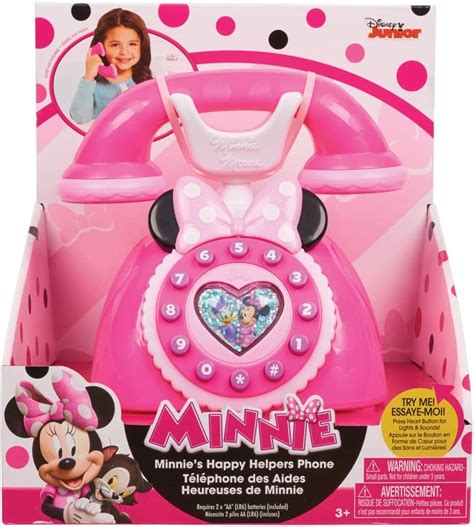 Just Play Girls Minnie Happy Helpers Rotary Phone Playset