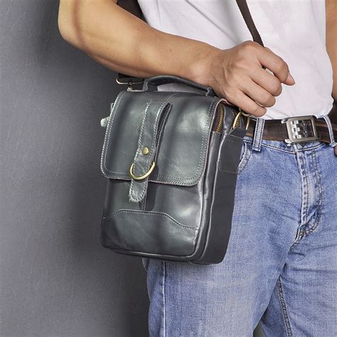 Premium Leather Shoulder Bag For Men Leatherya
