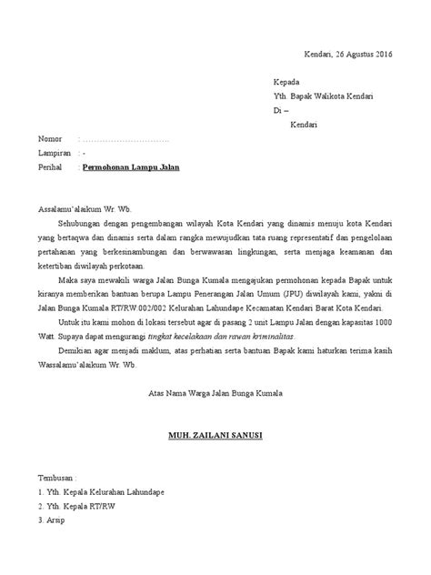 Contoh proposal lampu jalan pdf guru ilmu sosial perbaikan penerangan umum surat permohonan perumahan aneka awam. Contoh Proposal Pengajuan Penerangan Jalan Umum - Berbagai ...