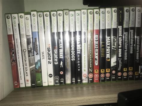 My Xbox 360 Collection Ive Obtained Over The Years Of Having My 360