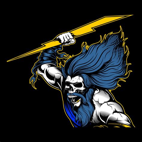 When not awakened, the skill can reach just under two platforms high above you and a little bit over 1 platform below you at the edge of the skill. Skeleton Zeus Holding Lightning Bolt 1121236 - Download ...
