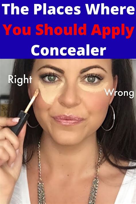 The Places Where You Should Apply Concealer In 2021 How To Apply