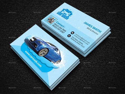 Our car wash business card template offer a smooth, moderate plan that will help collect new enthusiasm for your business! Car Wash Business Card by Creative-Touch | GraphicRiver