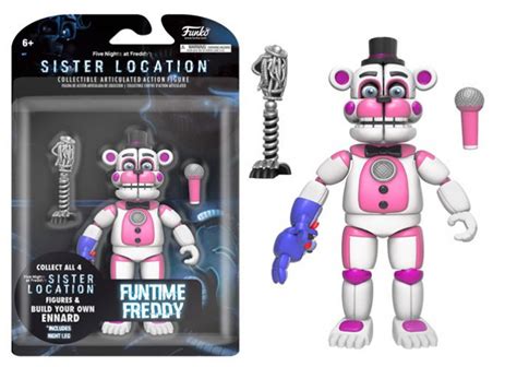 Funko Five Nights At Freddys Sister Location Funtime Freddy Action
