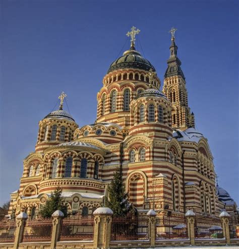 Kharkov Ukraine Fortress Cathedral Церковная архитектура Культовое