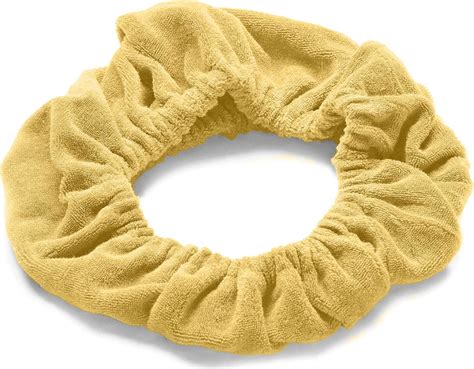 Tassi Mustard Hair Holder Head Wrap Stretch Terry Cloth