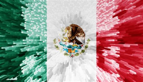Vibrant Aesthetic Mexican Flag Wallpaper Ignites Cultural Pride
