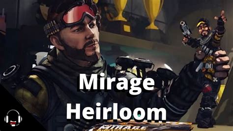 Apex Legends Season 5 Mirage Heirloom Gameplay Youtube
