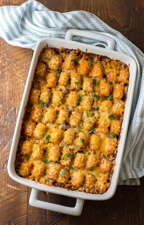 1 cup shredded mozzarella cheese. 30 Tater Tot Casseroles That Are Out-of-This-World ...