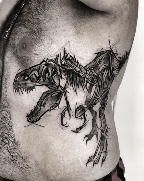 Https://tommynaija.com/tattoo/dinosaur Skeleton Tattoo Designs