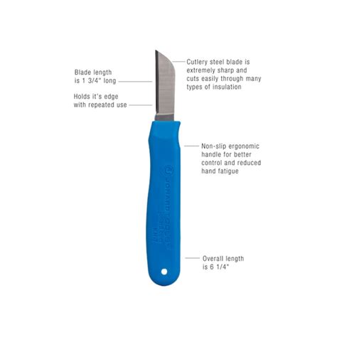 Jonard Tools Jonard Tools Kn 7 Ergonomic Cable Splicing Knife In The