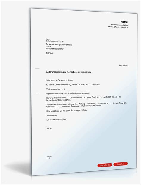 Welche fristen sind zu einzuhalten? Lebensversicherung Stilllegen Vorlage Luxus Änderung ...