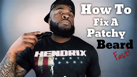 quick and easy beard growth tips easy diy how to fix a patchy beard fast tutorial youtube