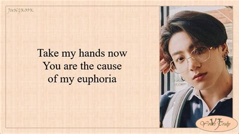 Jungkook Bts 방탄소년단 Euphoria Official Audio Easy Lyrics Youtube