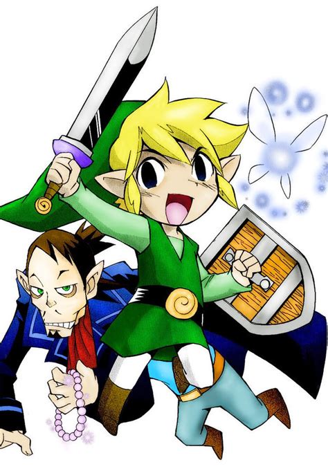 Legend Of Zelda Phantom Hourglass Manga By Stopmotionoskun On Deviantart