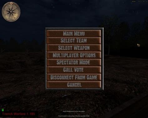 Multiplayer Menu Image Trench Warfare Mod For Medal Of Honor Allied