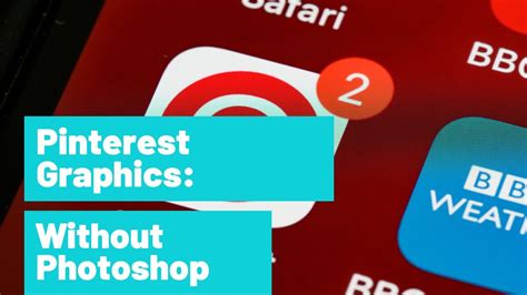 how to make pinterest graphics making pinterest pins without photoshop youtube